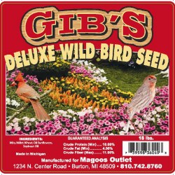 Gibs Deluxe Wild Bird Seed 16 lbs