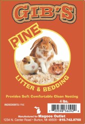 Gibs Small Animal Bedding 1500 Cu inch