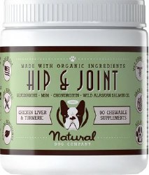 Natural Dog Hip and Joint Supplements 90 count