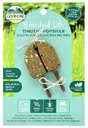 Oxbow Timothy Hay Popsicle, Small Animal Treat