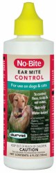 Durvet No Bite Ear Mite and Tick Control Drops for Dogs and Cats 4oz