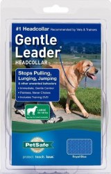 Petsafe Gentle Leader Dog Head Collar, Blue, Large
