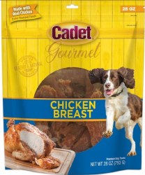 Cadet Gourmet Chicken Breast, Dog Treats, 28oz