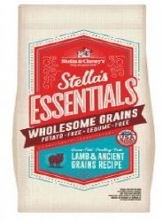 Stella's Essentials Grass Fed Lamb with Ancient Grains Recipe Dry Dog Food 25lb