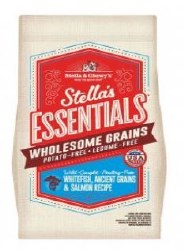 Stella's Essentials Whitefish and Salmon with Ancient Grains Recipe, Dry Dog Food, 3lb