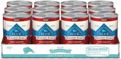 Blue Buffalo Homestyle Recipe Beef Dinner with Garden Vegetables Canned, Wet Dog Food, Case of 12, 12.5oz