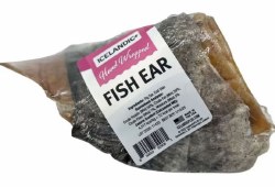 Icelandic+ Pig Ear Wrapped with Fish Skin, Dog Treat