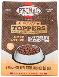 Primal Butcher Blend Topper Pork for Dog & Cat, 2lb