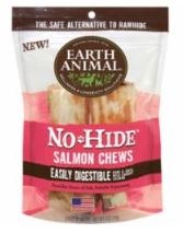 Earth Animal No Hide Salmon Chew 2 Count 4 inch