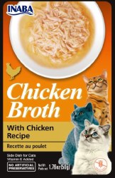 Inaba Chicken Broth with Chicken Side Dish for Cats 1.76oz