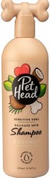 PetHead Sensitive Soul Delicate Skin Shampoo for Dogs, Coconut Scented, 16oz