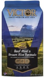 Victor Select Beef Meal and Brown Rice, Dry Dog Food, 40lb