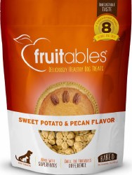 Fruitables Sweet Potato and Pecan Baked, Dog Treats, 7oz