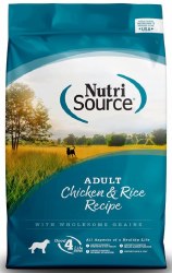 NutriSource Puppy Formula Chicken and Rice Recipe Canned, Wet Dog Food, case of 12, 13oz Cans