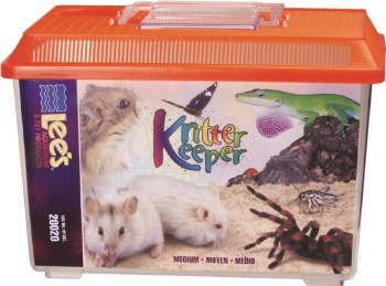 Lee's Kritter Keeper Small Animal Habitat, Assorted Colors, Medium