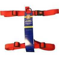 Hamilton Adjustable Easy on Harness, 1 inch thick, 40-50 inch chest size, Red