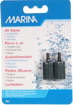 Marina Air Stone Cylinder, 1.5 inch, 2 pack