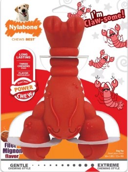Nylabone Power Chewer Lobster, Filet Mignon Flavor