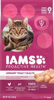 IAMS ProActive Adult Health Urinary Tract Health Formula with Chicken Dry Cat Food 7lb