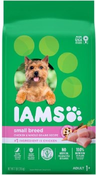 IAMS Small Breed Adult Formula Chicken Recipe Dry Dog Food 7lb