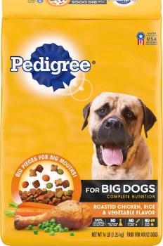 Pedigree Large Dog Nutrition Chicken Flavor, Dry Dog Food, 16lb