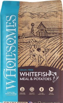 Wholesomes Whitefish Meal and Potato Recipe Grain Free Dry Dog Food 35lb