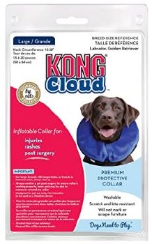 Kong Cloud Collar, Blue, Large, 15-20 inch
