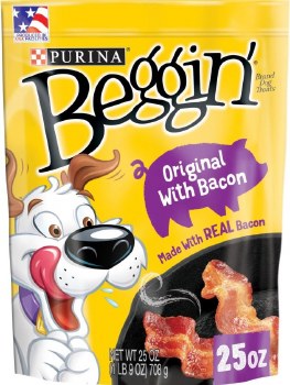 Purina Beggin' Strips Bacon Flavor Dog Treats 25oz