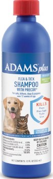 Adams Plus Flea and Tick Shampoo with Precor 12oz