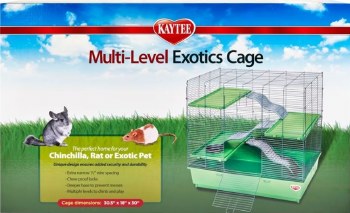 Kaytee Multi Level Exotic Small Animal Cage, Green