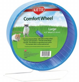 Kaytee Comfort Exercise Wheel for Small Animals, Large, 8.5 inch