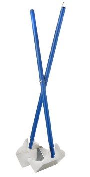 Four Paws Sanitary Pooper Scooper, Blue