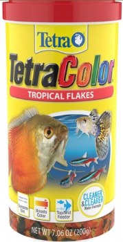 Tetra Color Tropical Flakes Fish Food 7.06oz