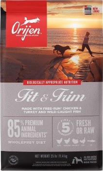 Orijen Fit Trim Grain Free, Dry Dog Food, 23.5lb