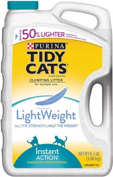 Purina Tidy Cats Instant Action Light Weight, Cat Litter, 8.5lb