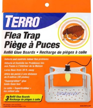 Woodstream Terro, Terro Plea Trap Refill, Dog Flea, 3 pack