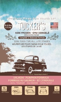 Tucker's Complete and Balanced  Salmon and Pumpkin Formula Adult, Dog Food, 6lb
