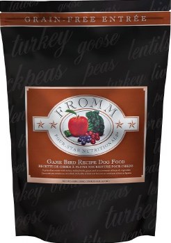 Fromm Four Star Game Bird Recipe for All Life Stages Grain Free Dry Dog Food 4lb
