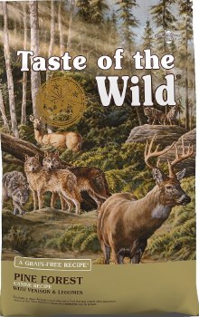 Taste of the Wild Pine Forest Venison Recipe Grain Free, Dry Dog Food, 28lb