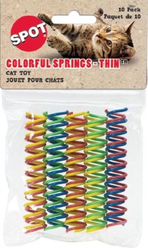 Spot Colorful Springs Thin, Multi Color, 10 pack