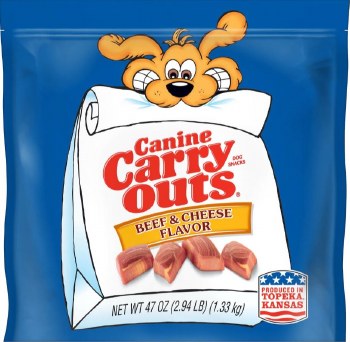 Canine Carry Cuts Beef & Cheese Flavor, Dog Treats, 47oz