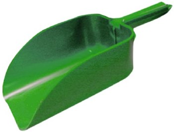 Miller Little Giant Plastic Utility and Food Scoop, Green, 5 Pint