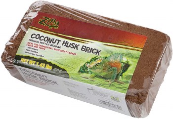 Zilla Compressed Coconut Husk Reptile Bedding 1.43lb