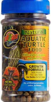 Zoo Med Lab Natural Aquatic Turtle Maintenence Formula Reptile Food, 1.50oz