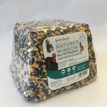 Natures Window Wild Kritter Block, Blend of Nuts and Seeds, Wild Bird Bricks, 6.75lb