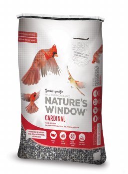 Natures Window Cardinals Choice, Wild Bird Seed, 14lb
