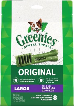 Greenies Dental Orignal Large 8 Count