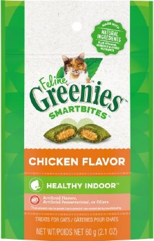 Greenies Feline Smart Bites Chicken 2.1oz