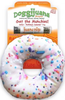 Doggijuana Munchies Donut Toy