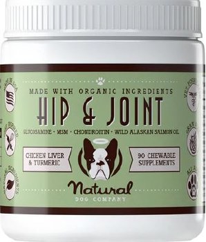 Natural Dog Hip and Joint Supplements 90 count